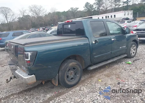 2005 Nissan Titan Le из США, поврежденный, VIN 1N6BA07A65N546233